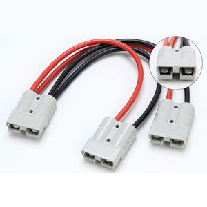 電気自動車用バッテリーダイバターケーブルAnder son 50A & 12A 2ピンコネクタ配電管理用 - Product Image 1