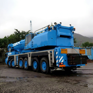 Grúa sobre Camión Terex Usada de 350 Toneladas, Modelo 2005, Motor Mercedes-Benz, Altura de Elevación de 100 m, Múltiples Ejes, Pluma Extendida, Certificada - Product Image 1