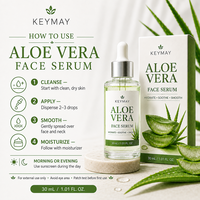 Sérum Visage Éclaircissant à l'Aloe Vera 30ml, Glycérine Hydratante en Profondeur, Apaisant, Lissant, Léger, Pour Tous Types de Peau, Marque Privée OEM ODM