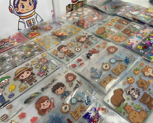 Autocollants UV personnalisables de 16 oz pour transfert thermique sur tasses, résistants aux rayures, imperméables, écologiques, avec motifs mignons de chats de style Q - Product Image 3