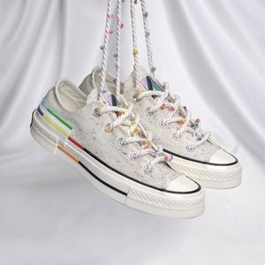 Cordones Redondos de Felpa Coloridos, Cordones Planos de Poliéster para Zapatillas y Zapatos Casuales - Product Image 3