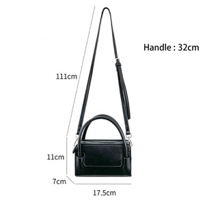 Custom Logo PU Leather Single Shoulder <b>Bags</b> Ladies Crossbody <b>Bags</b> <b>Mini</b> <b>Bags</b> for Women Vintage Handbag - Product Image 2