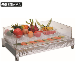 Équipement alimentaire Yinger, traiteur, banquet, présentoir à glace, fruits <span class=keywords><strong>de</strong></span> <span class=keywords><strong>mer</strong></span>, présentoir acrylique pour buffet <span class=keywords><strong>de</strong></span> mariage - Product Image 5
