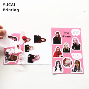 Màu Dính Phim Hoạt Hình Dán Tùy Chỉnh Nụ Hôn Cắt Tấm Dán Tấm Chết Cắt Dán Vinyl - Product Image 2
