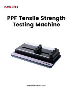 HOHOFILM Zug filmt ester Klare Farbe TPU PPF Werkzeuge PPF Lacks chutz folie PPF Zug festigkeit prüfmaschine - Product Image 3