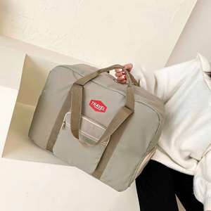 Sac de voyage week-end en Oxford grande capacité personnalisé, pliable et extensible, pour homme, avec compartiment à chaussures - Product Image 5