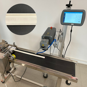 Diskon besar lini produksi mesin penanda Laser serat terbang JPT baja kawat kuningan pengukir pengukir pengukir kode logam - Product Image 6