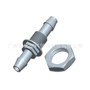 Raccord droit en plastique POM JU PlasFitting à filetage externe 6,4 mm pour tuyau en caoutchouc, résistant aux produits chimiques - Product Image 5