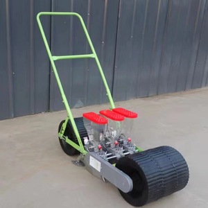 เครื่องหว่านเมล็ดแบบเข็นมือ 3 แถวสำหรับการเกษตร - Product Image 2