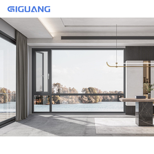 QIGUANG USA NFRC Custom Hurricane Proof Marco de aluminio resistente a impactos Ventanas Aluminio Inclinación Turn Ventana abatible insonorizada - Product Image 4