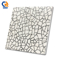 Carreaux rustiques modernes en gros pour sol et mur de salle de bain 600x600mm/800x800mm, épaisseur 9mm, résistants à l'usure, antibactériens, antidérapants