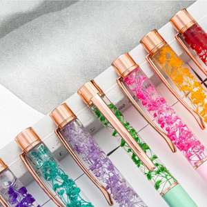 Custom Floral <b>Pen</b>: Personalized DIY Flower Ballpoint <b>Pens</b> with Logo - Perfect Promotional Gifts - Product Image 2