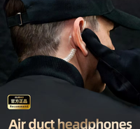 Auricular de un Solo Lado con Conector de 3.5mm y Tipo-C para Teléfono Móvil, PC, Reproductor de Música, Guía de Viajes, Atracciones Turísticas, Micrófono y Altavoz