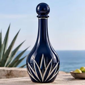 Botella <span class=keywords><strong>de</strong></span> Vino <span class=keywords><strong>de</strong></span> Cerámica Mate <span class=keywords><strong>de</strong></span> Lujo, 500 ml, Diseño <span class=keywords><strong>de</strong></span> <span class=keywords><strong>Agave</strong></span> Resistente a Altas Temperaturas, Forma Personalizada, <span class=keywords><strong>Licor</strong></span>, Fábrica OEM, Venta al Por Mayor - Product Image 3
