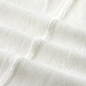 Combinaison en maille jacquard pour bébé Summer Infant, manches longues, en coton, respirante, pyjama <span class=keywords><strong>de</strong></span> base - Product Image 3