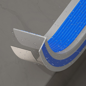 Bande de protection d'angle antidérapante en PVC/aluminium pour escaliers, pour l'intérieur et l'extérieur - Product Image 5