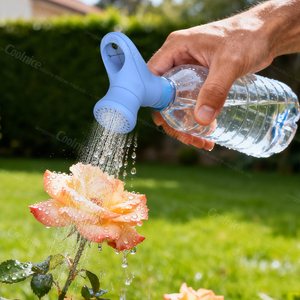 Tapa de Silicona para Botella de Agua, Suministro Directo de Fábrica, Ducha Portátil para Exteriores, Compatible con la Mayoría de las Botellas de Plástico, para Camping o Senderismo - Product Image 3