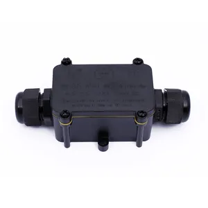 Waterproof Outdoor Electrical Junction Box Underground Cable Line Wires Power Cord Connector Protection