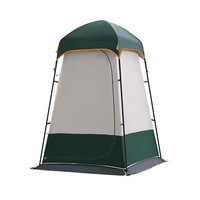 Tente de douche à montage rapide, auvent pliable, rideau de douche pour l'intimité, tente portable avec douche pour le camping en plein air, les sports, les voyages