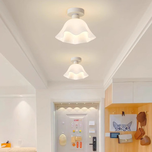 โคมไฟเพดาน QiaoSheng LED 3-5 เมตร สำหรับทางเข้าระเบียง สไตล์นอร์ดิกเรียบง่าย - Product Image 2