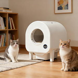 Caja de arena inteligente para gatos, directamente de fábrica, con monitorización inteligente, control por aplicación WiFi, completamente cerrada. - Product Image 1