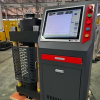 Máquina de Ensayo de Compresión de Hormigón con Tornillo de Rosca Eléctrico y Control por Computadora para Pruebas de Estrés Constante