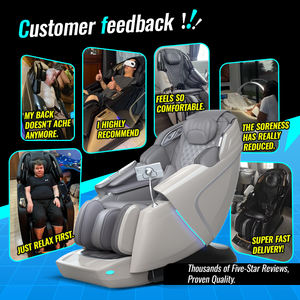 Cadeira de Massagem Shiatsu 4D de Gravidade Zero para o Corpo Inteiro, Luxuosa, com Airbags Elétricos, Controle de Voz Inteligente Bluetooth 4D - Product Image 3