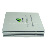 Impression de brochures personnalisées en papier d'art avec reliure à cheval et pelliculage, fabriquées en Chine