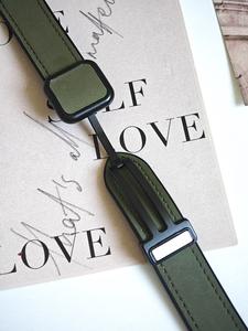 Correa <span class=keywords><strong>de</strong></span> Cuero para <span class=keywords><strong>Apple</strong></span> <span class=keywords><strong>Watch</strong></span> <span class=keywords><strong>de</strong></span> 44mm 40mm 45mm 49mm 41mm, Brazalete para iWatch <span class=keywords><strong>Series</strong></span> 8 9 3 SE 5 6 7 Ultra 2 - Product Image 3