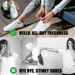 Deoeorizer per piedi e scarpe con Formula sicura freschezza di lunga durata Non appiccicosa per mantenere i piedi e le scarpe senza odore per tutto il giorno <span class=keywords><strong>deodorante</strong></span> ambientale - Product Image 5