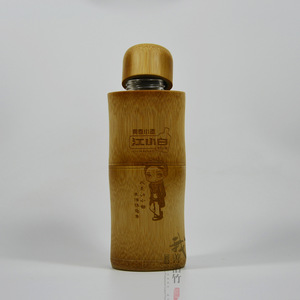 Bamboo Wine Bottle 7.5-8.5*26 Cartoon Design For Wine Packaging - Product Image 3
