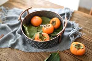 Panier de réception fait vieux artisanat double oreilles fer art seau fruits dessert pain panier plaque métallique - Product Image 5