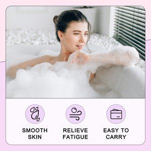 Set <span class=keywords><strong>de</strong></span> Regalo <span class=keywords><strong>de</strong></span> Lujo con Bombas <span class=keywords><strong>de</strong></span> <span class=keywords><strong>Baño</strong></span> Efervescentes Veganas Naturales con Flores Secas y Plantas, Marca Privada - Product Image 2