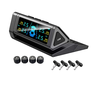 Không dây năng lượng mặt trời <span class=keywords><strong>TPMS</strong></span> giám sát áp suất lốp xe di động số Tấm Cảm biến phát hiện áp suất lốp - Product Image 2