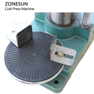 ZONESUN, máquina de inserción de tapón de presión de corcho Natural de vino de madera semiautomática, máquina de corcho de botella de licor de vidrio - Product Image 4