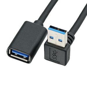 <b>Usb</b> 3.0 Extension Cable 90 Degree Right Angle Male To Female For Mouse Keyboard <b>Flash</b> <b>Drive</b> - Product Image 3