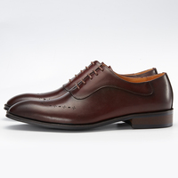 Usine personnalisée Zapatos Hombres affaires formelles en cuir véritable fabricant de chaussures Oxford pour hommes