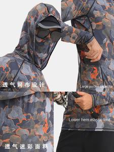 <span class=keywords><strong>Abbigliamento</strong></span> da pesca in seta di ghiaccio all'aperto <span class=keywords><strong>abbigliamento</strong></span> da pesca camouv Roadrunner <span class=keywords><strong>abbigliamento</strong></span> da pesca traspirante - Product Image 5