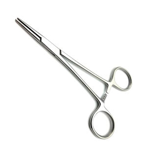 Pinzas Crile Artery, Pinza Hemostática Quirúrgica de Acero Inoxidable, Instrumento Manual Recto y Curvo - Product Image 3