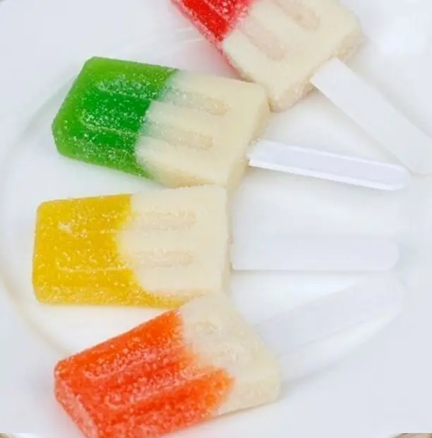Hohe-qualität heißer-verkauf produkte eis geformt gummiartige süßigkeiten für verkauf