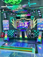 Machine d'amusement de bataille de musique vidéo de jeu de danse d'écran de 55 pouces de haute qualité à jetons pour FEC