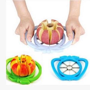 Utensili da Cucina in Acciaio Inox, Affettatrice a Forma di Mela, Taglia Verdure Ecologico e Facile da Usare - Product Image 1