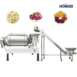Machine industrielle automatique de séchage et de mélange de céréales HONGDI avec mélangeur à tambour personnalisé et système de convoyage intégré - Product Image 1