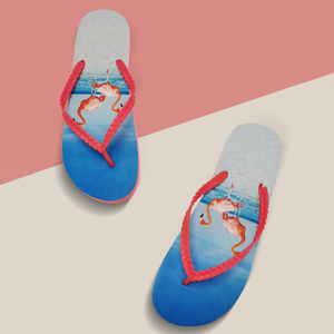 GRS <span class=keywords><strong>Ex</strong></span>-LA รองเท้าแตะคลังสินค้าของผู้หญิง,รองเท้าแตะเดินชายหาดพิมพ์ลายฤดูร้อนทำจากยาง PE - Product Image 6