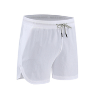 Short de sport de gym personnalisé avec poches 1 pièce short d'entraînement pour la course à pied vêtements de sport d'été en nylon à séchage rapide pour hommes