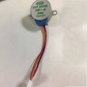 มอเตอร์สเต็ปเปอร์ DC 5V 4 เฟส 5 สาย รุ่น <span class=keywords><strong>28YBJ</strong></span>-<span class=keywords><strong>48</strong></span> มอเตอร์สเต็ปเปอร์แบบลดความเร็ว - Product Image 3