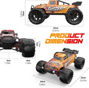 <span class=keywords><strong>Voiture</strong></span> télécommandée 1:16 45 km/h, buggy puissant tout-terrain, véhicule de loisir RC 4x4 haute vitesse pour enfants et adultes - Product Image 5