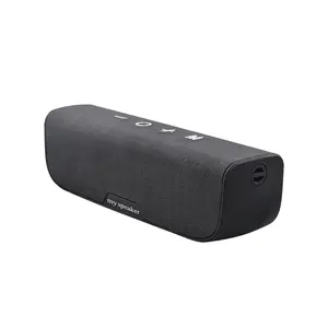 China waterproof portable speaker latest supplier wireless bluetooth speaker with FM radio and fabric design