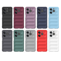 Coque de téléphone portable bouclier magique pour Infinix HOT 40/HOT 40 Pro Smart 8 coque de téléphone en silicone antichoc TPU souple