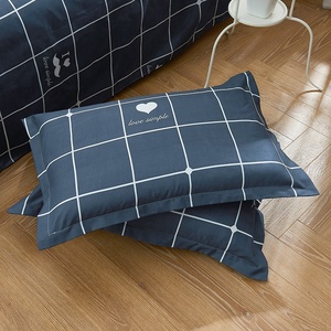 Fodera per cuscino rettangolare 3D lavabile all'ingrosso in tessuto spazzolato traspirante, misura singola 74x48cm per studenti - Acquista due paia - Product Image 1